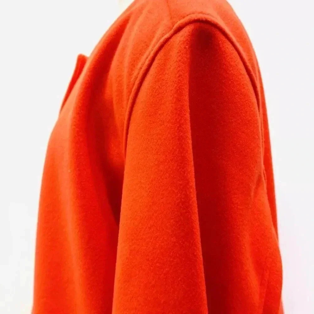 NWT CROFT & BARROW Women Button Down Round Neck Red Business Jacket Plus Size 2X - Picture 5 of 12